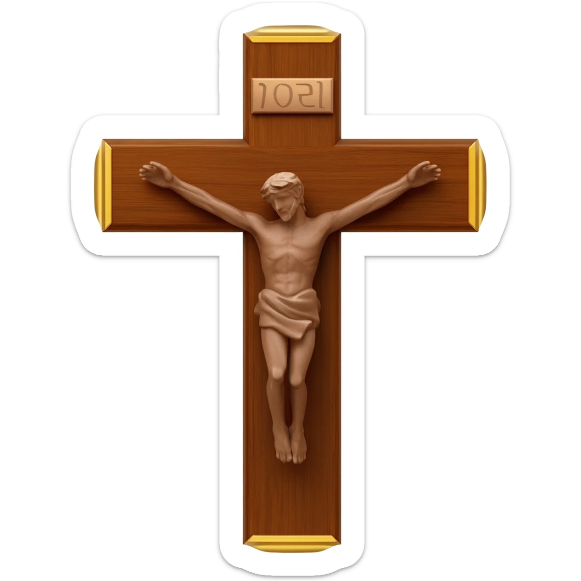 Cruz de borgoña del imperio español sticker