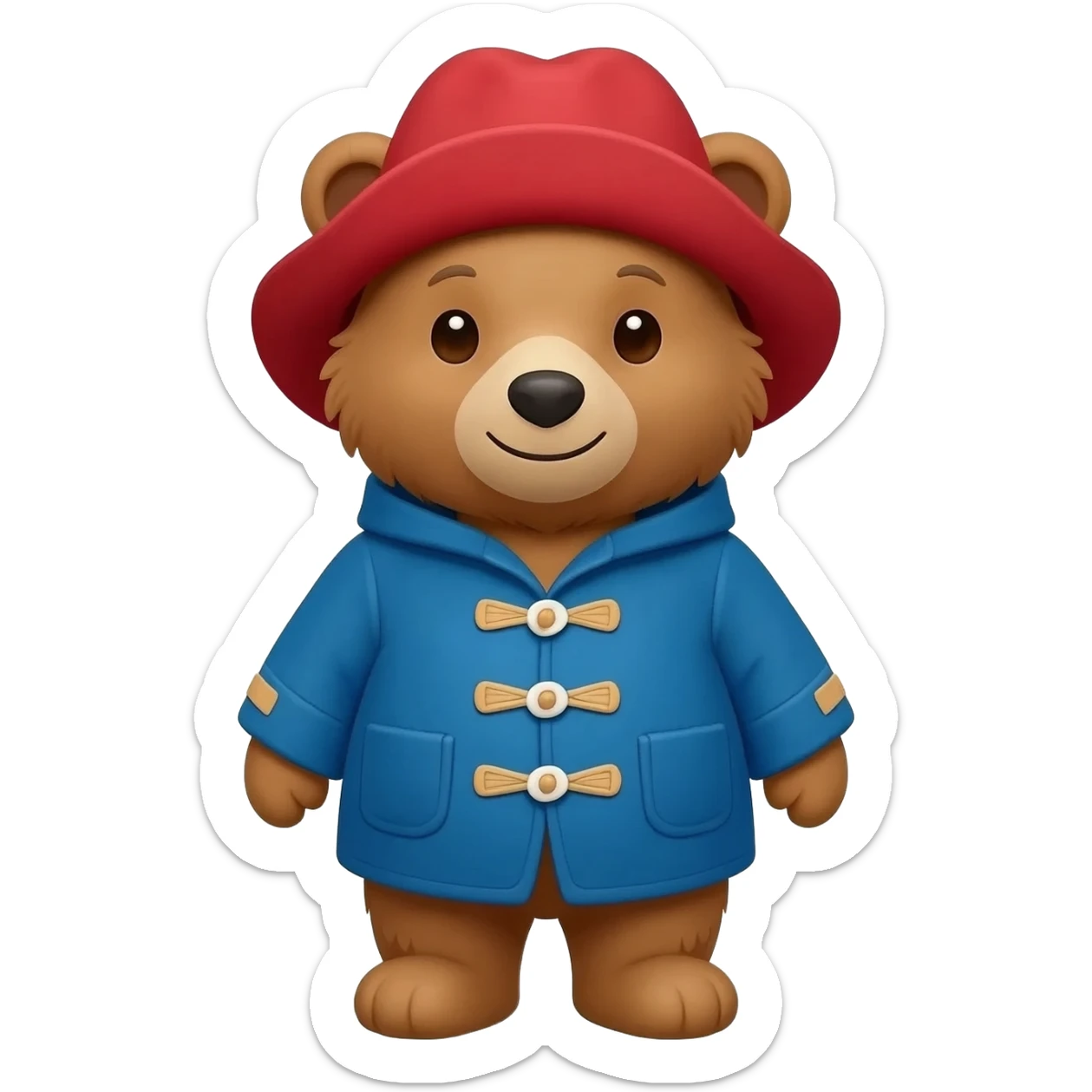 cute paddington bear sticker