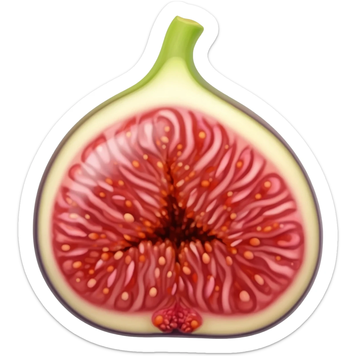 Fig emoji sticker