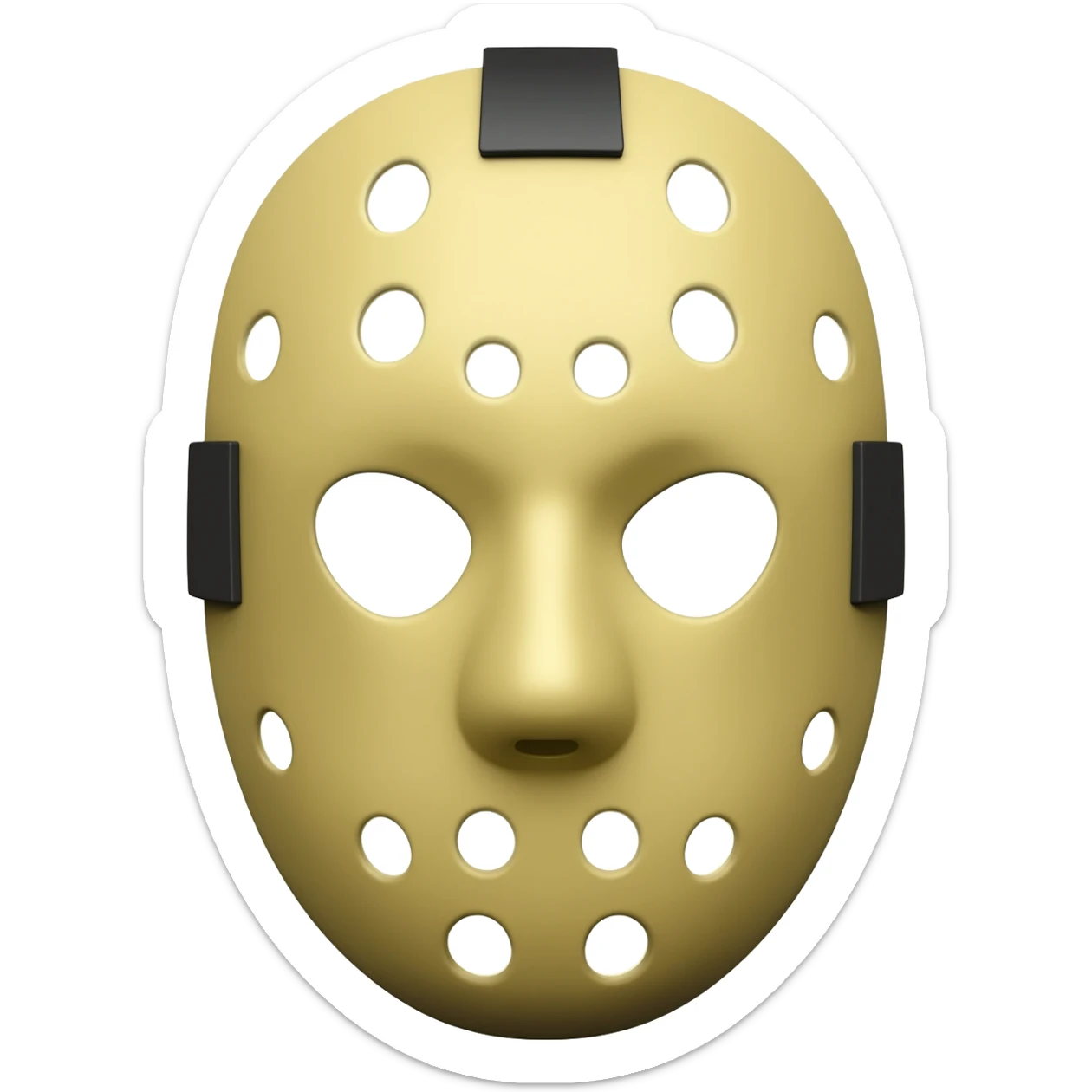 mask jason sticker