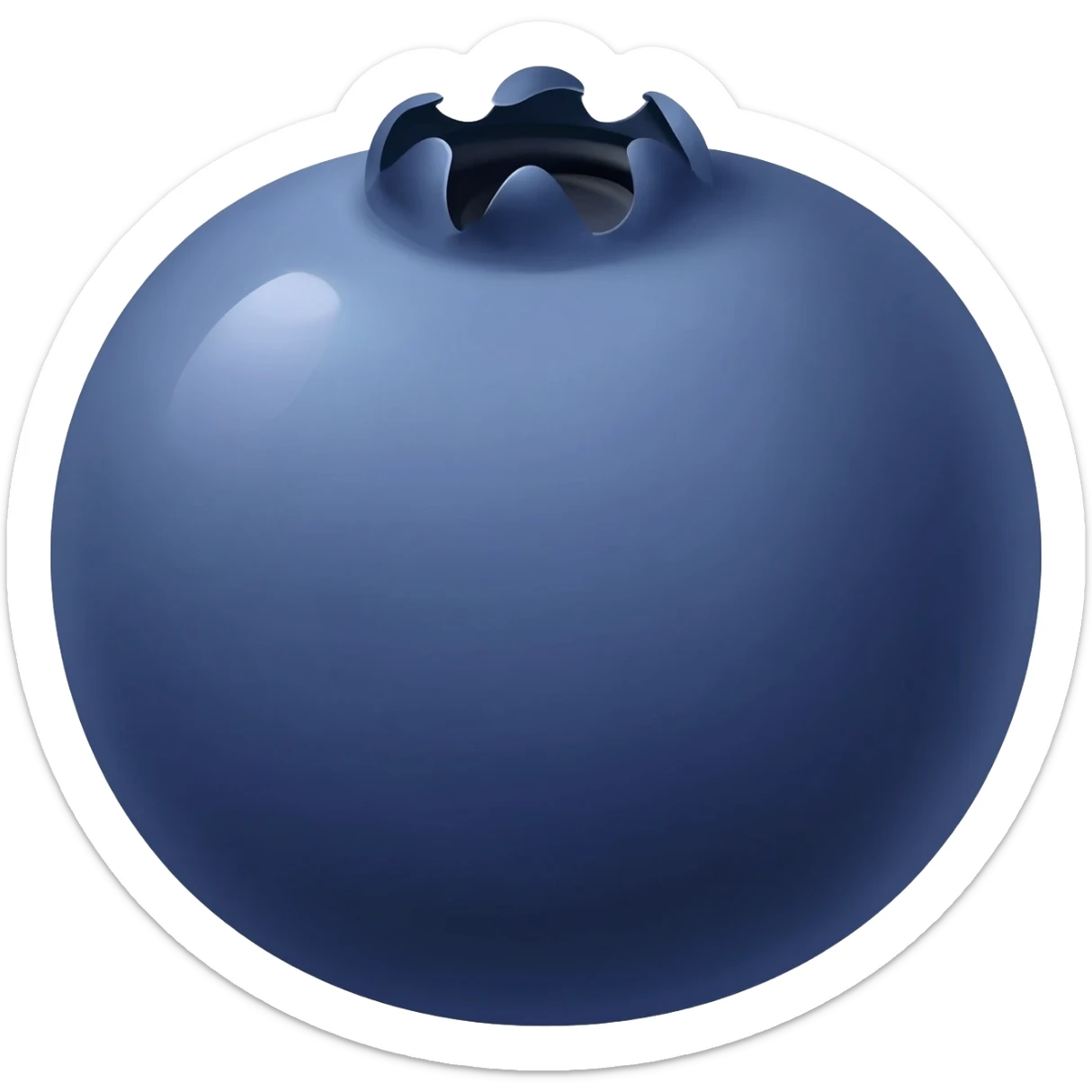 blueberry sticker