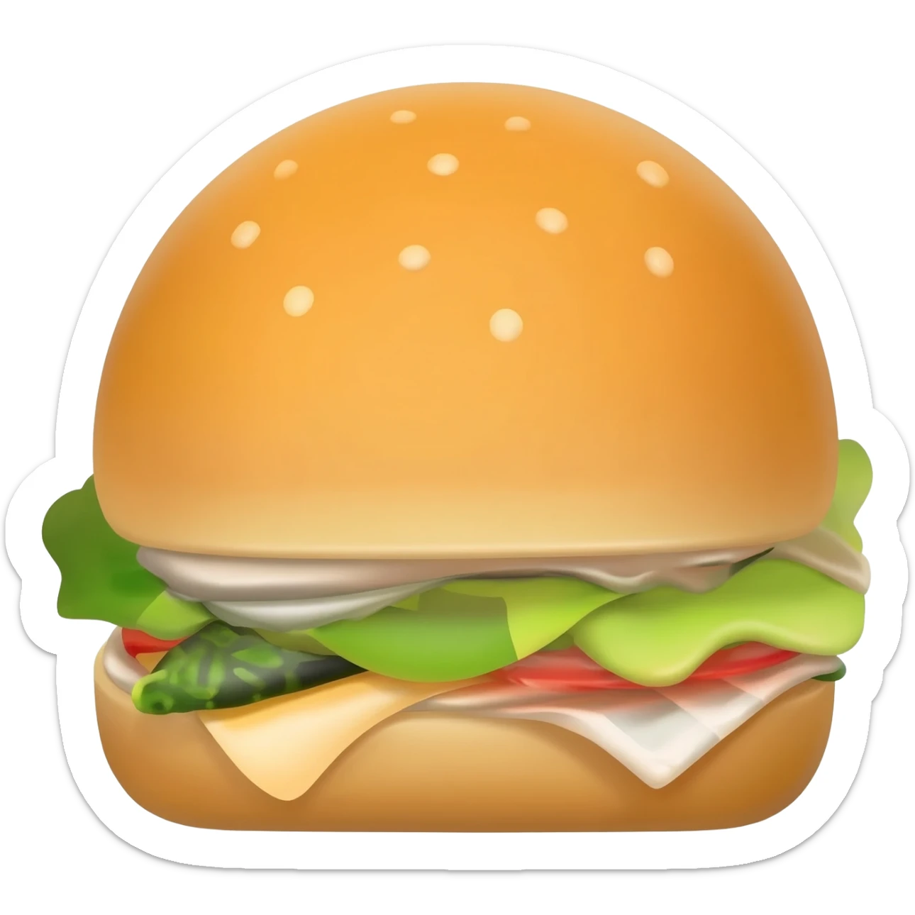 food delivery app sticker