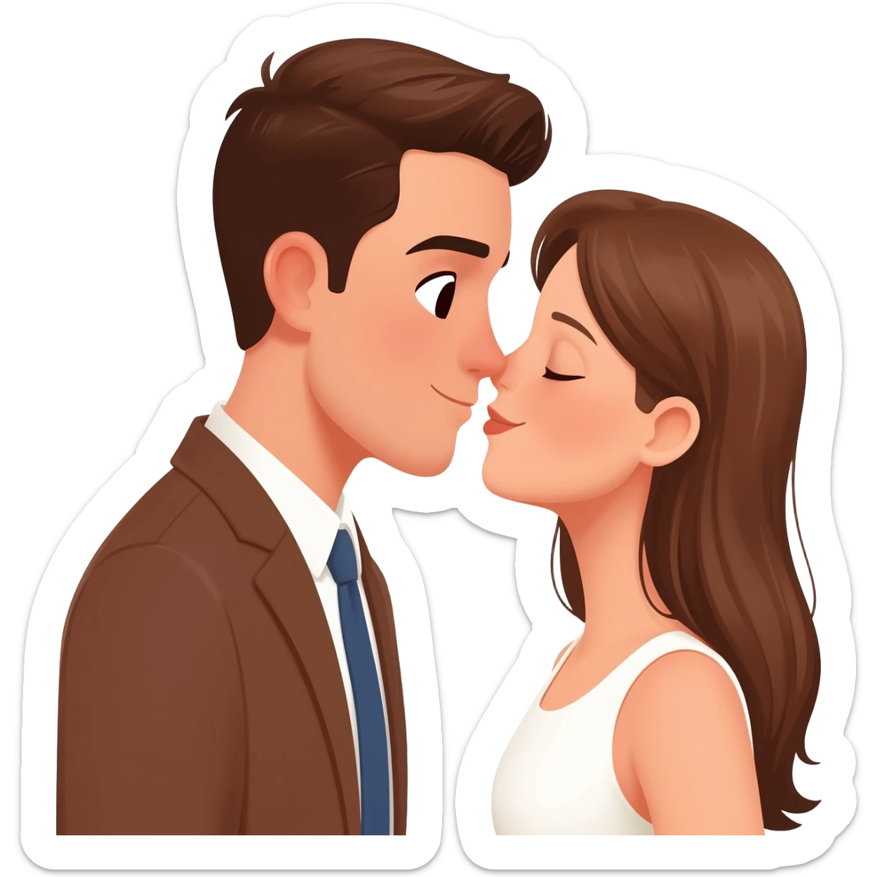 Kiss sticker