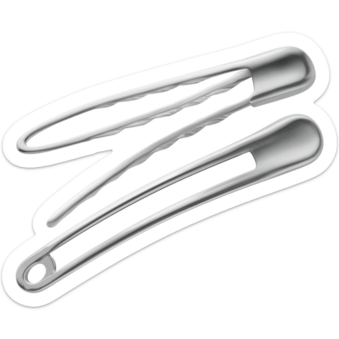 bobby pins sticker