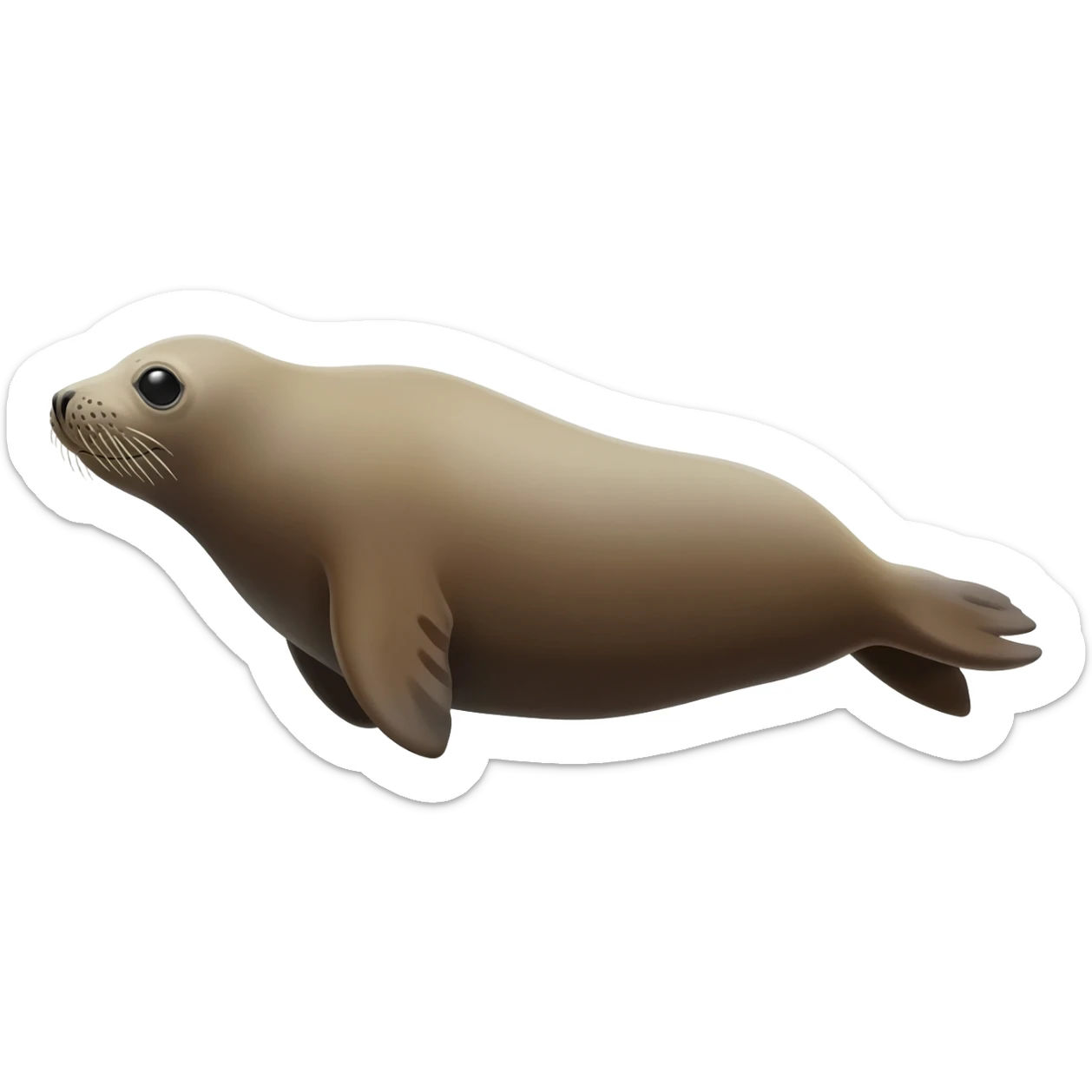 Elephant seal sticker