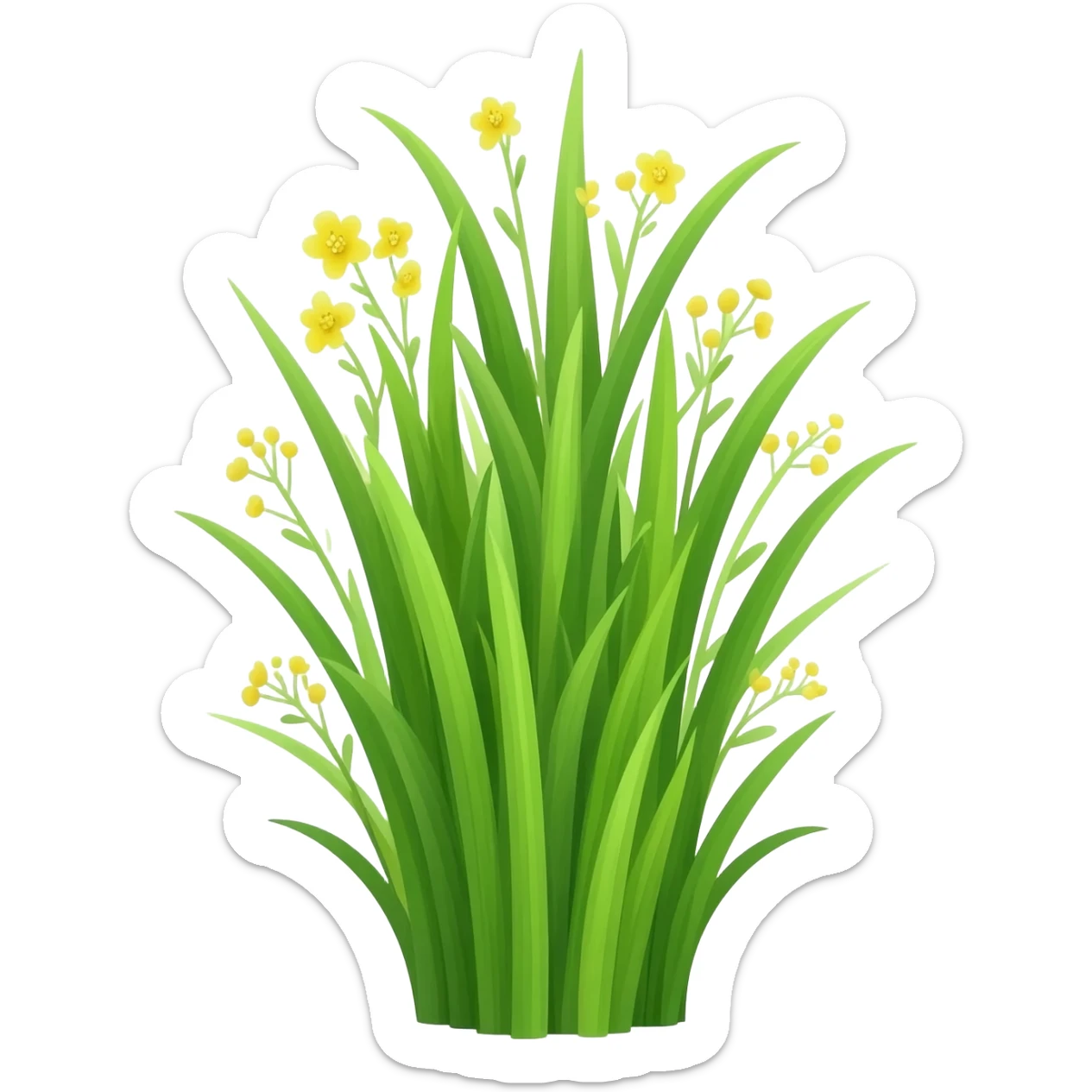 lemon grass sticker