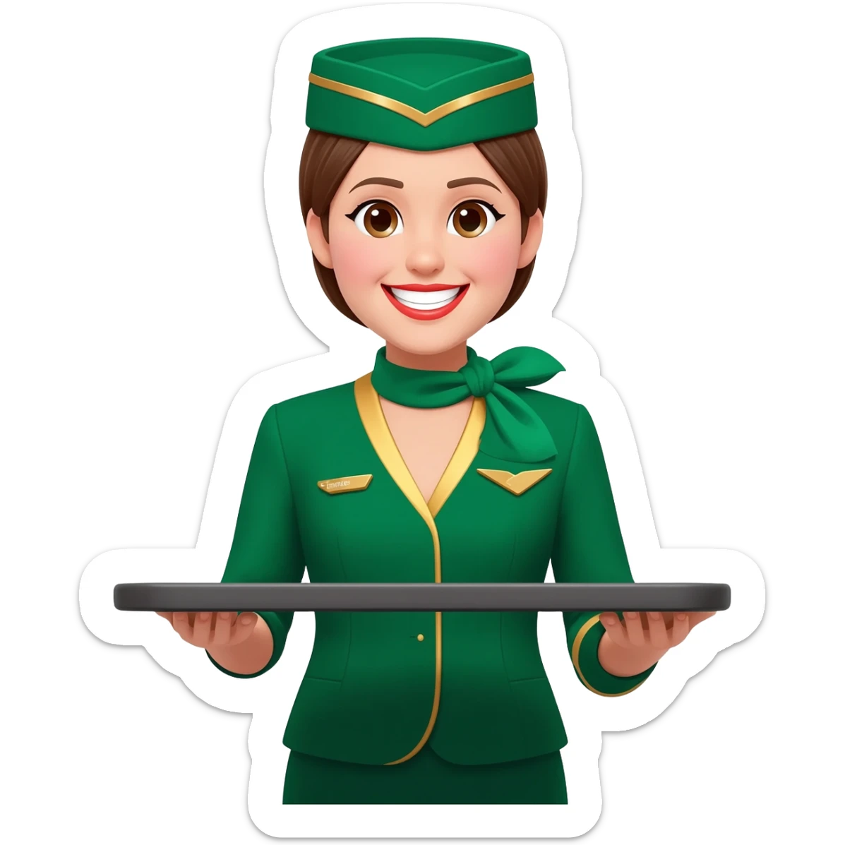 Stewardesa emirates sticker
