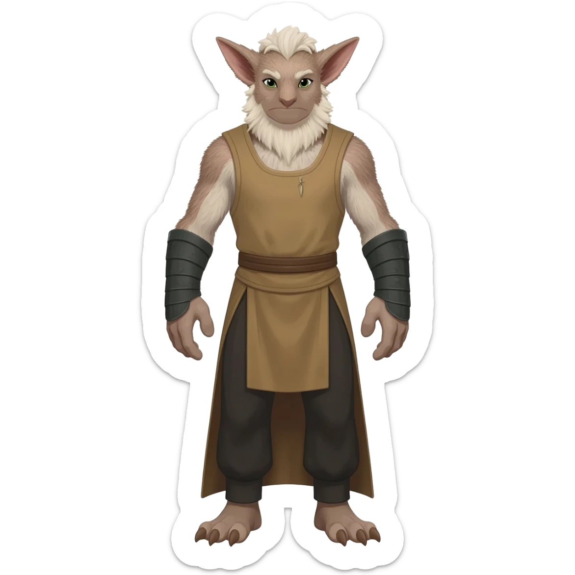 Fionbri-creature by artist Falvie sticker