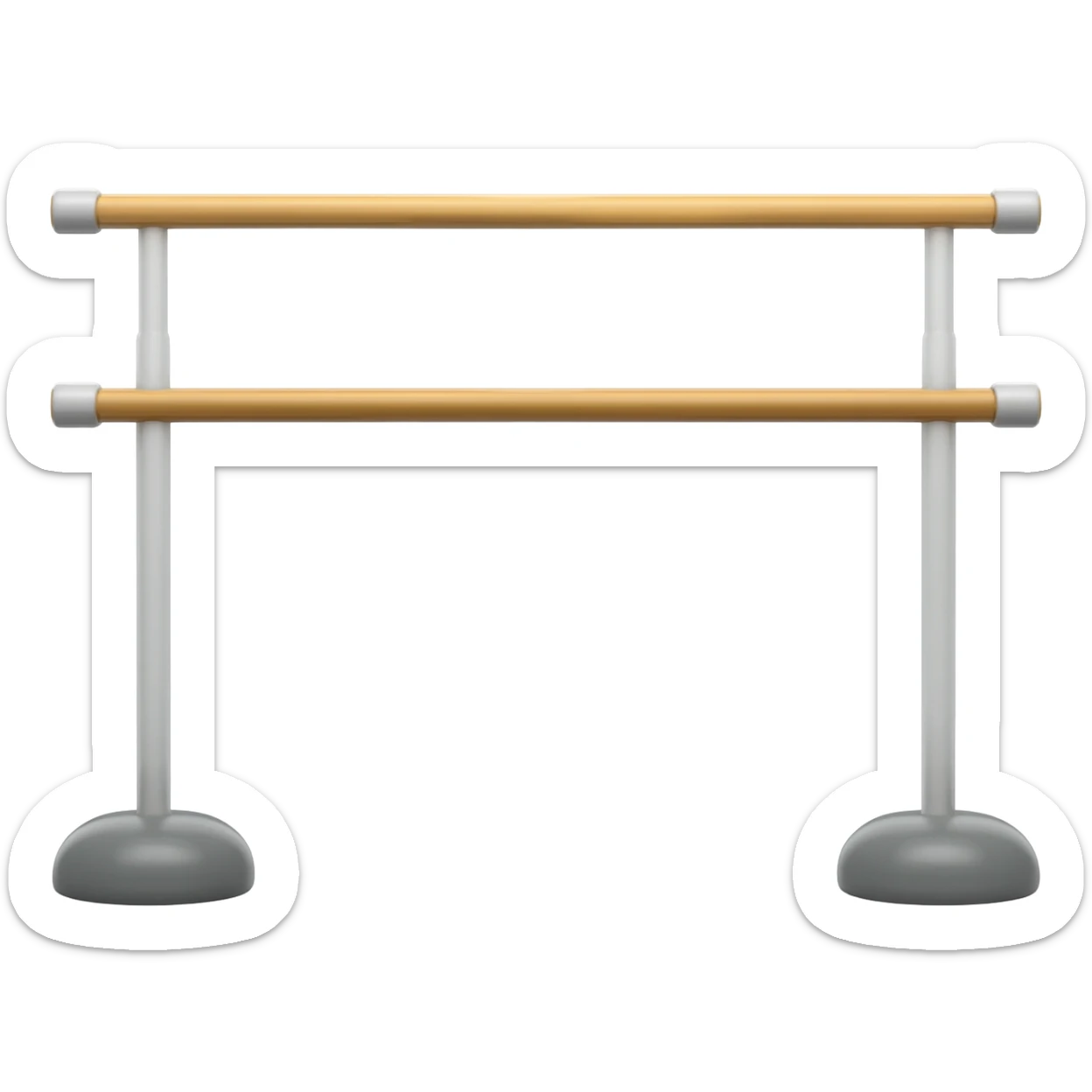 ballet barre sticker