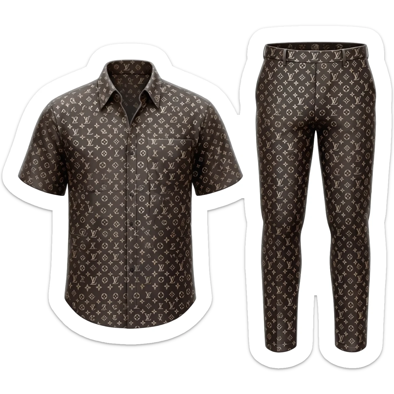 Louis Vuitton shirt and pants sticker