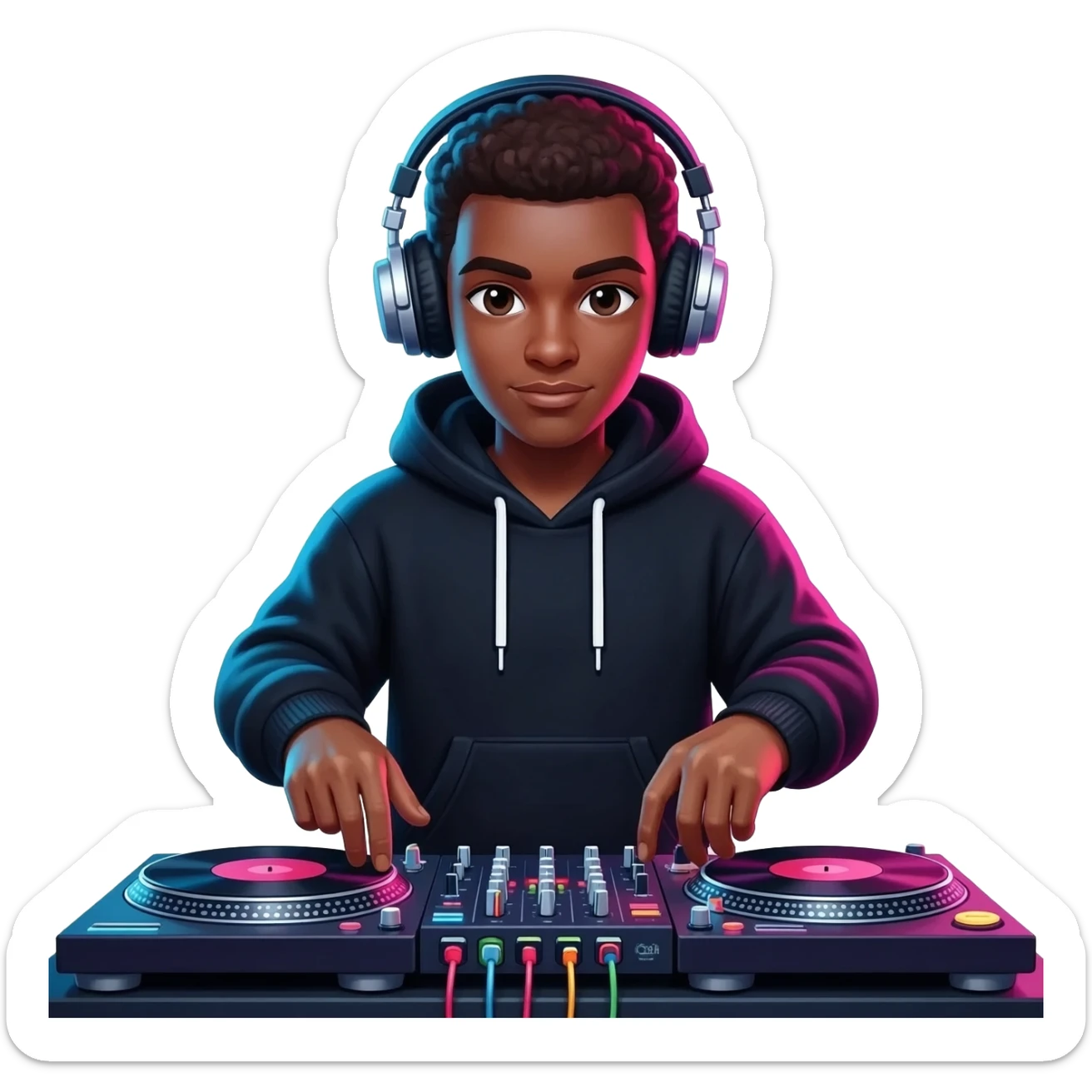 dj sticker