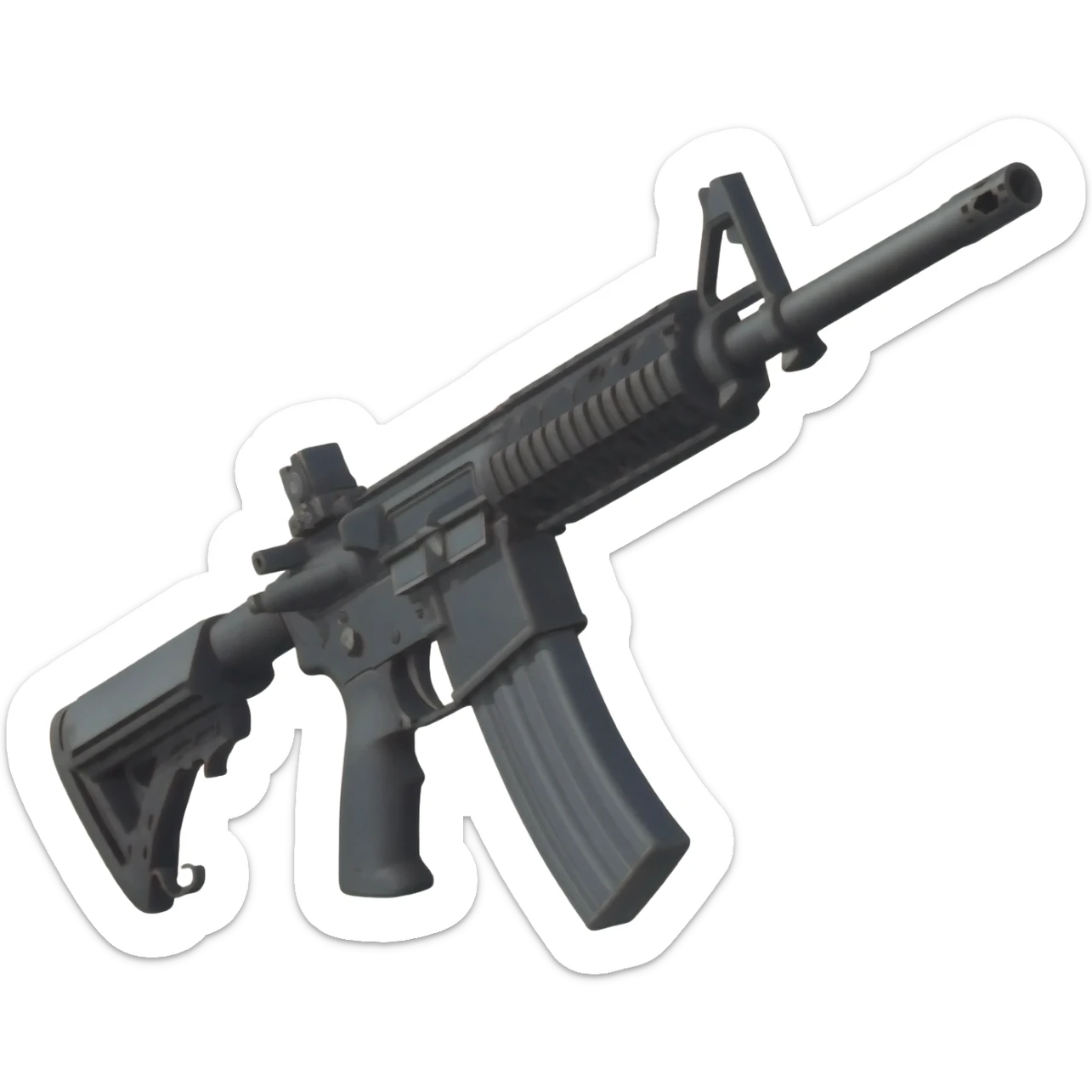 rifle M4 sticker