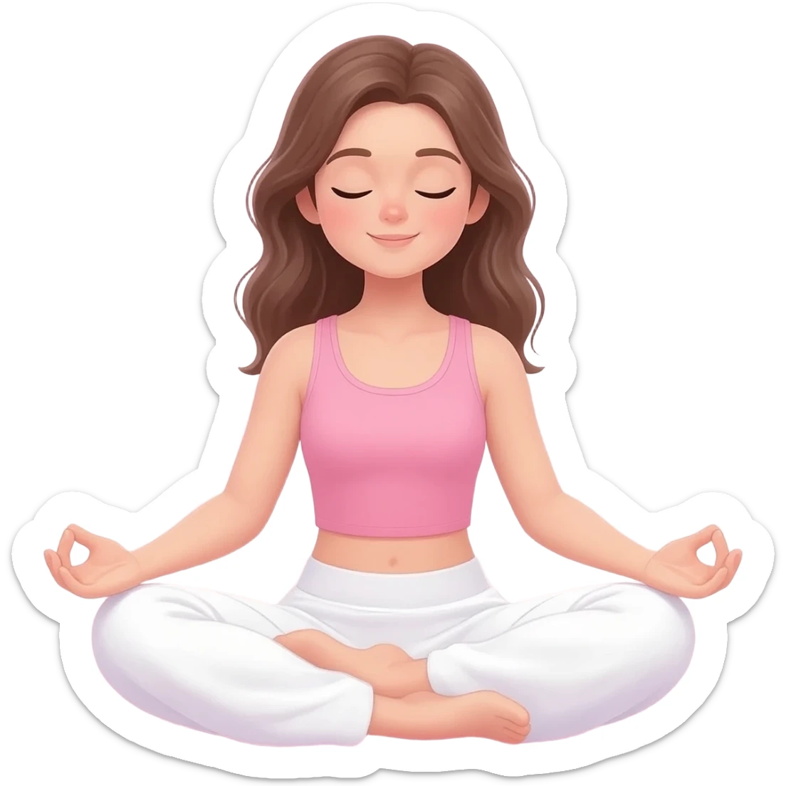 Icône Prendre son rythme. Pink aesthetic Girly emoji IOS sticker