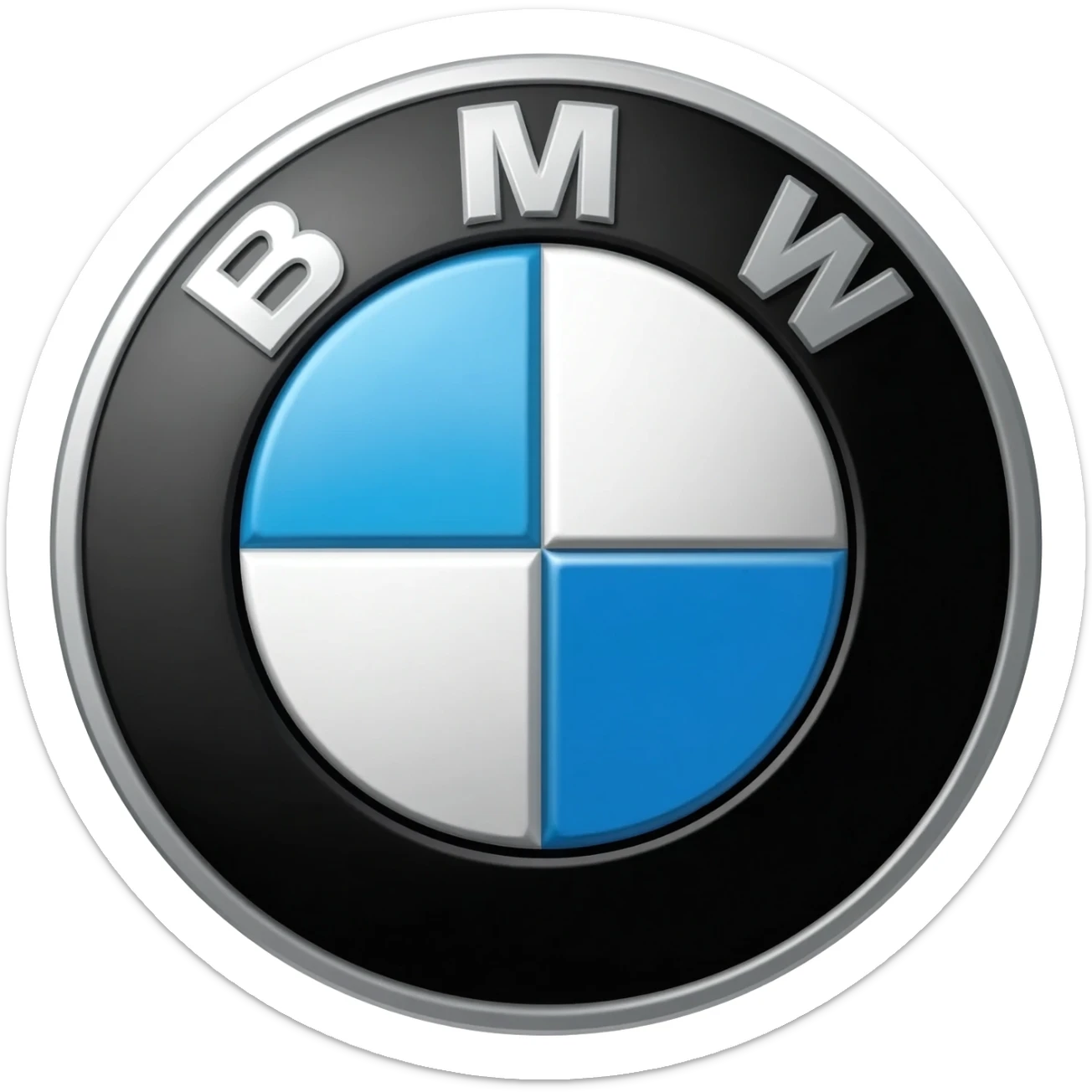 BMW logo emoji sticker