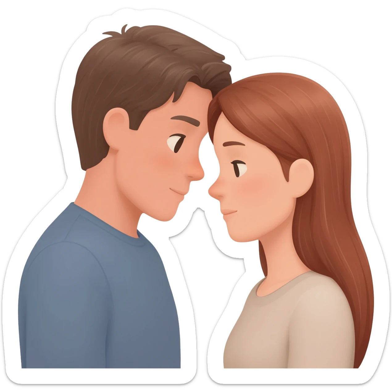 couples who are not sexually active sticker