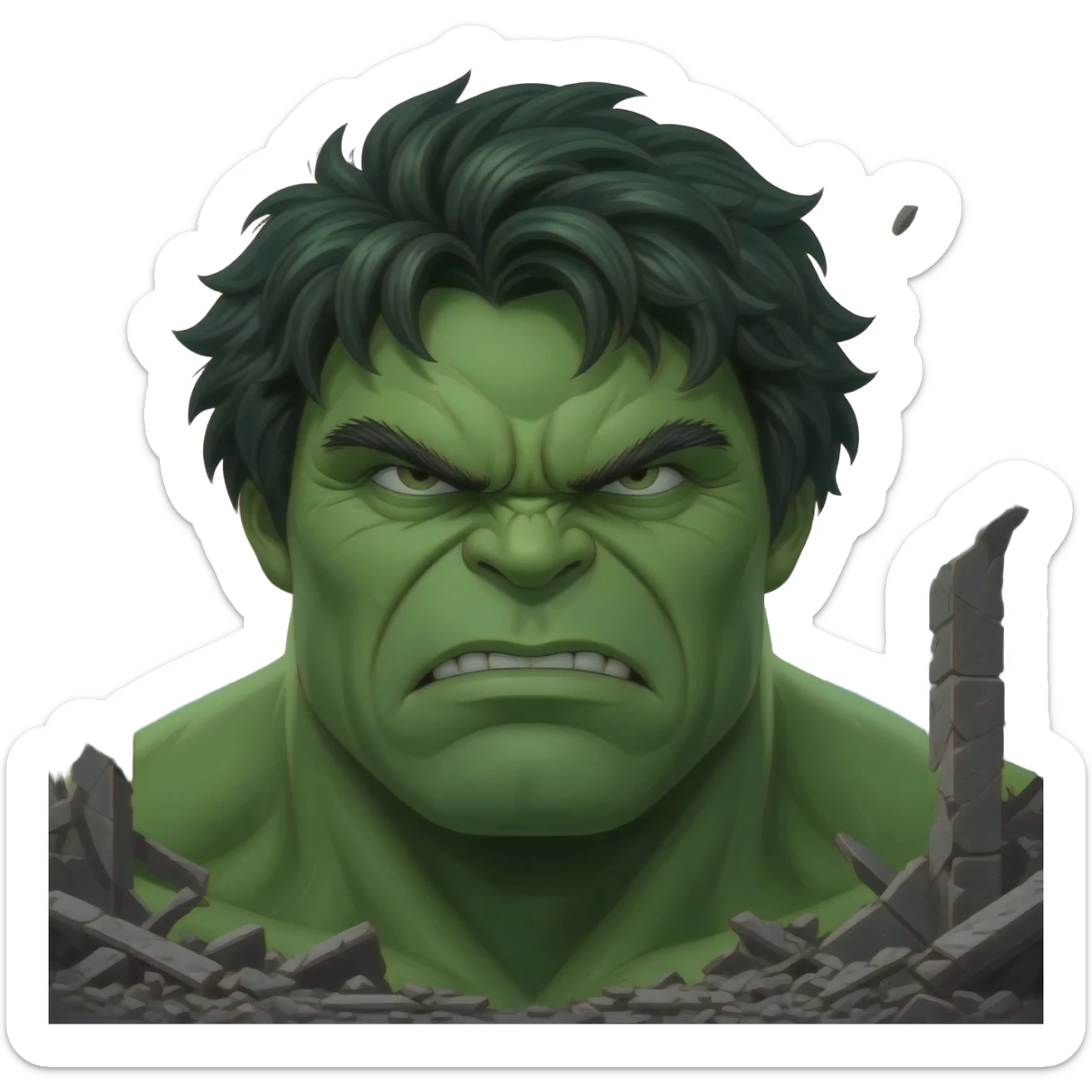hulk sticker