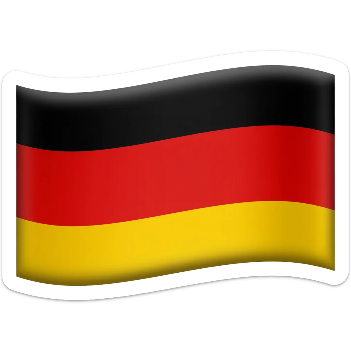 GDR flag sticker