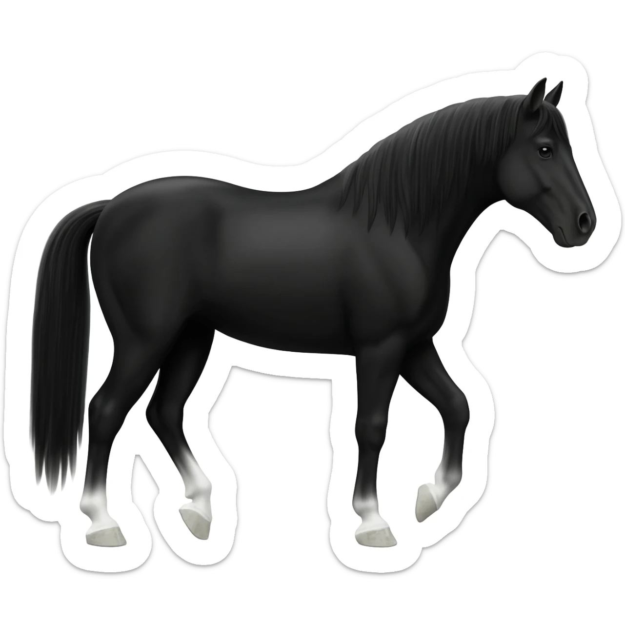 étalon noir sticker