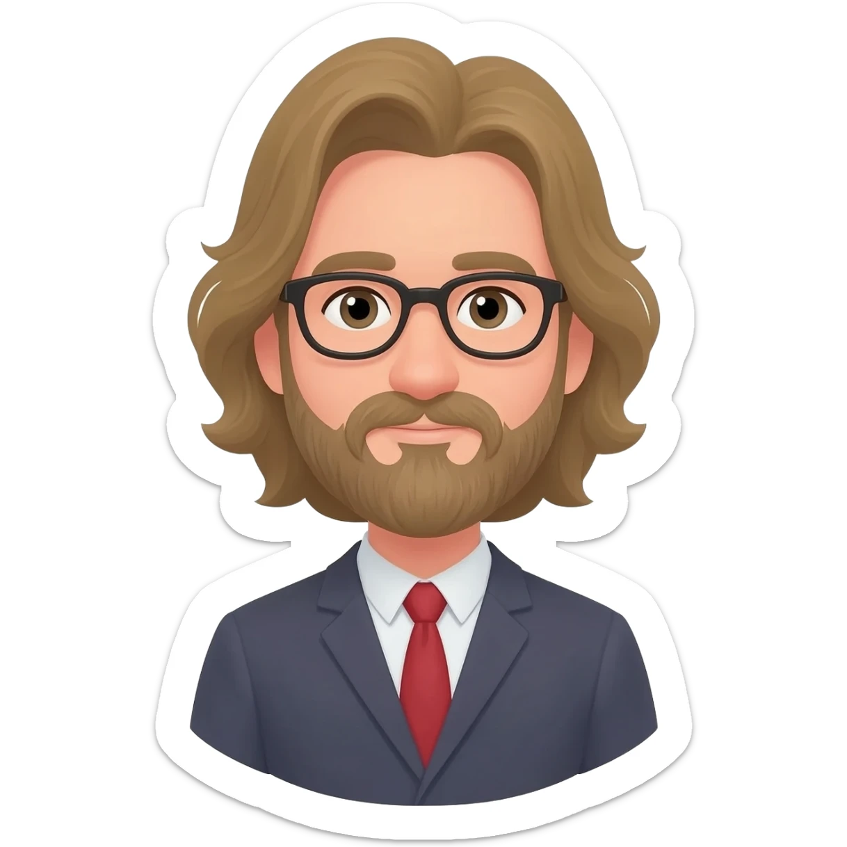 a magazine leader and planner sticker