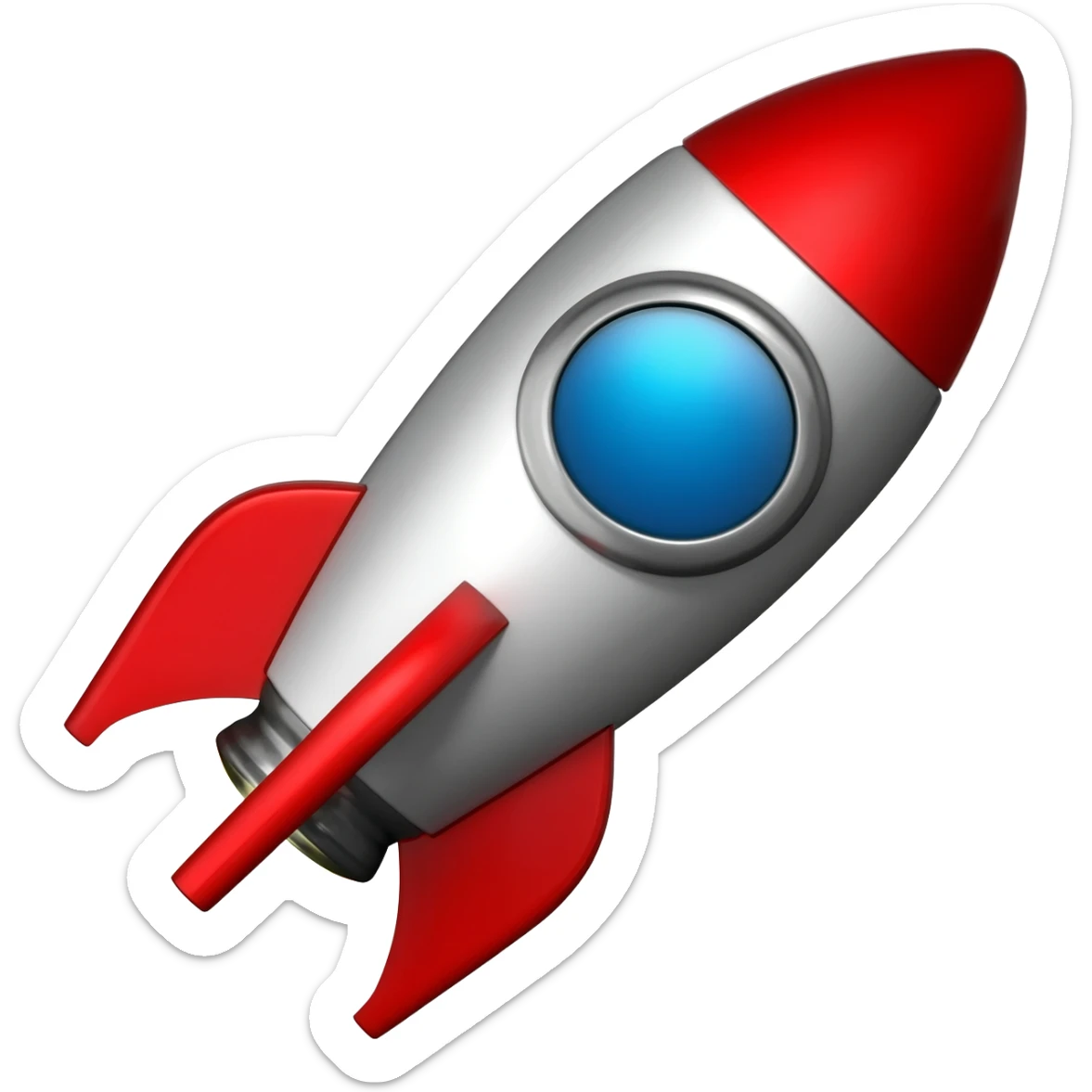 cohete sticker