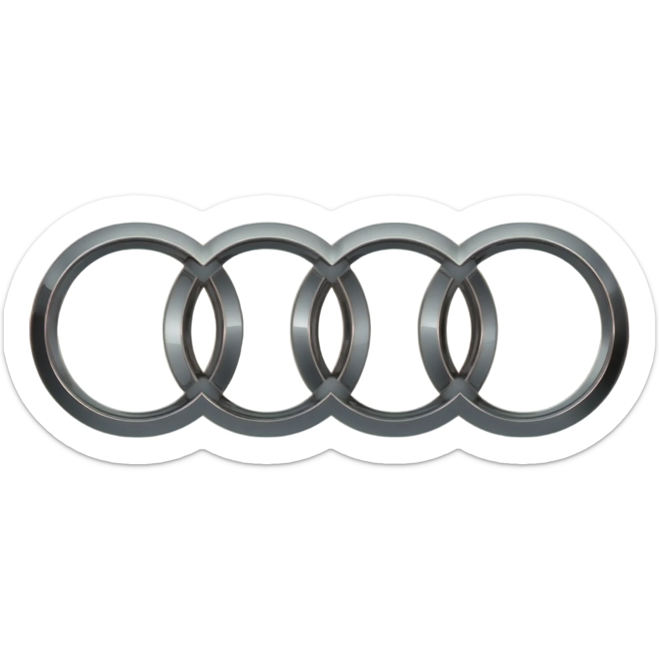 Audi S4 badge sticker