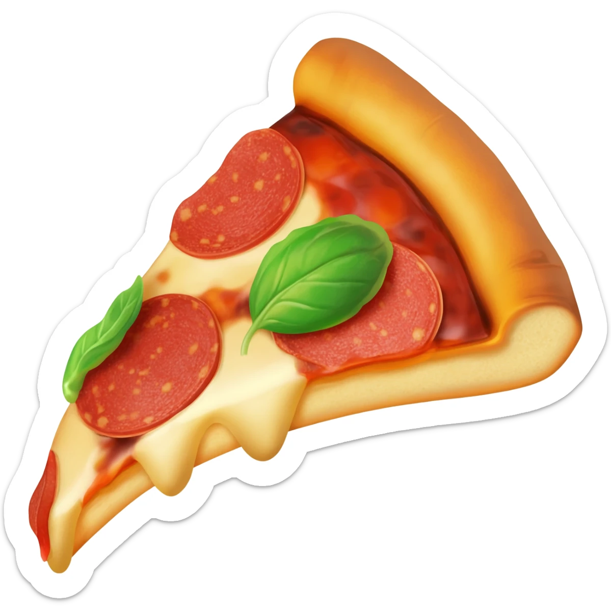 Pizza sticker
