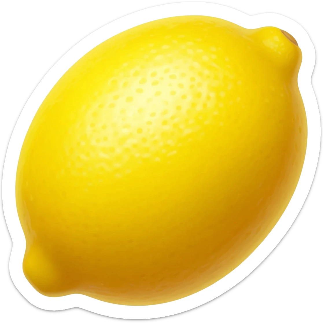 Lemon sticker