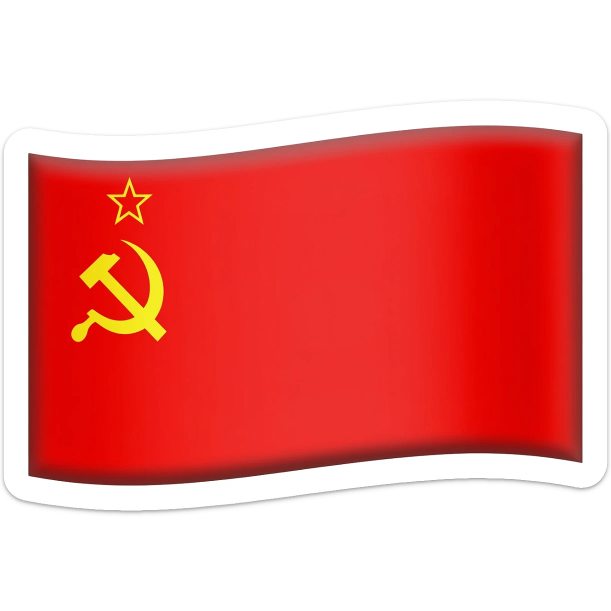 Soviet Union flag sticker
