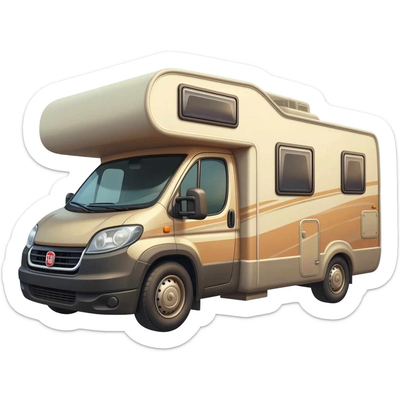 sunlight Fiat Ducato camper van sticker