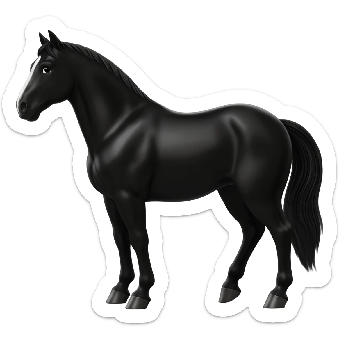 étalon noir sticker