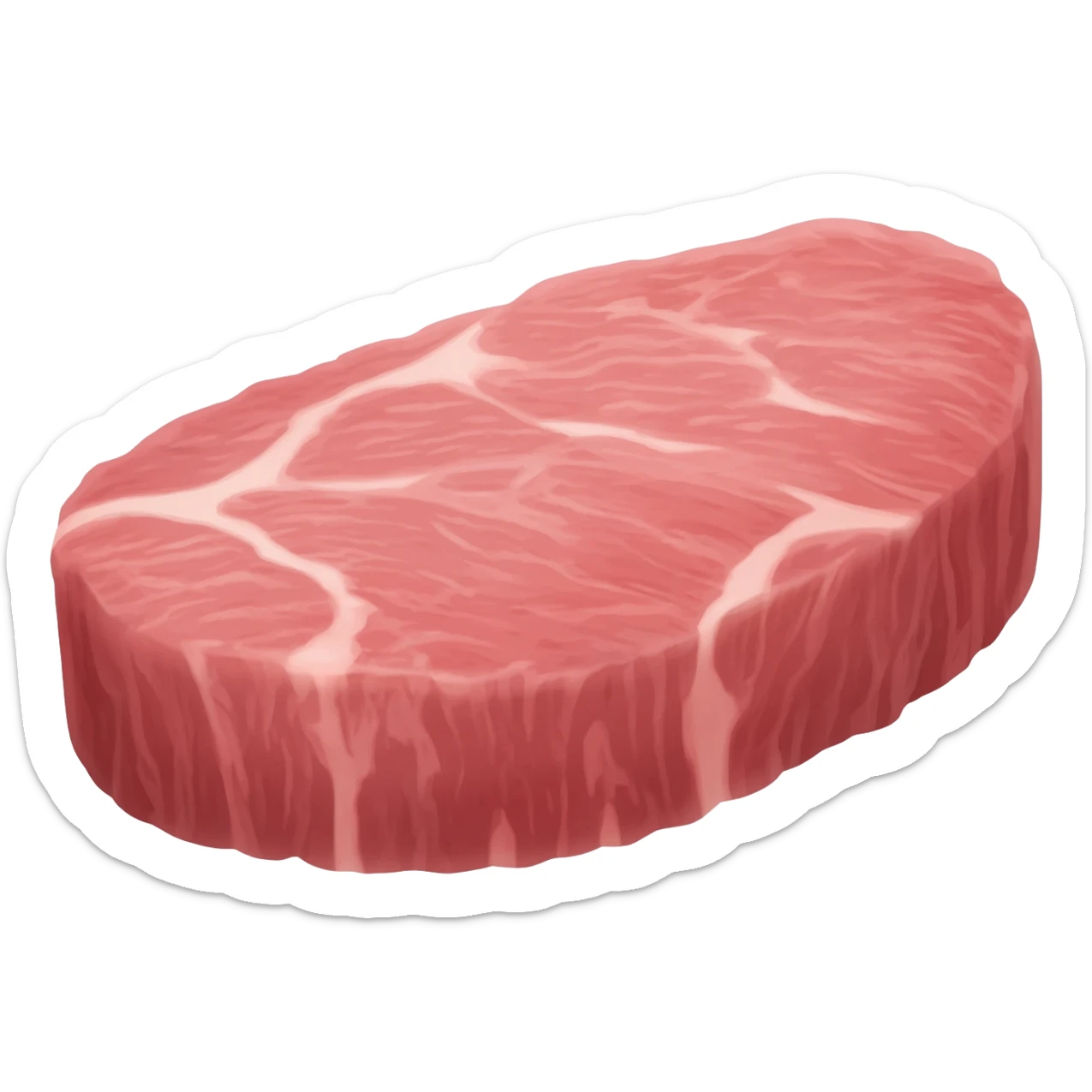 RAW PORK CUTLET sticker