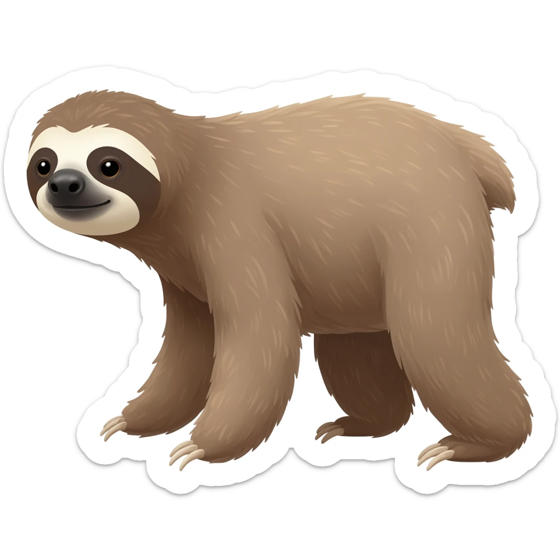 Sloth lazy sticker