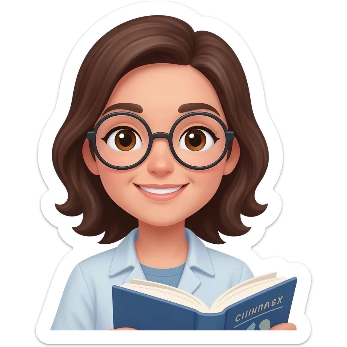 kind female genius sticker