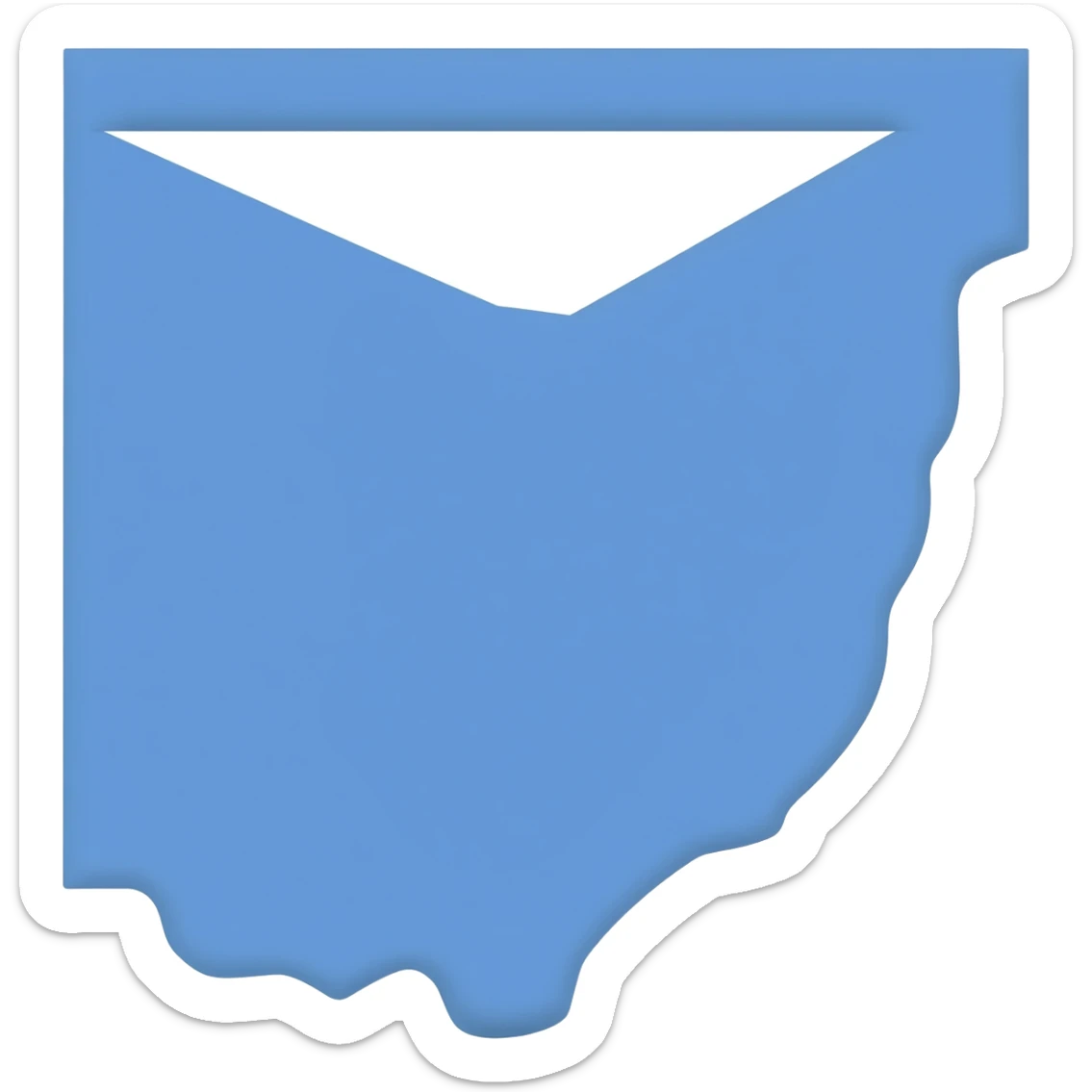 ohio blue sticker
