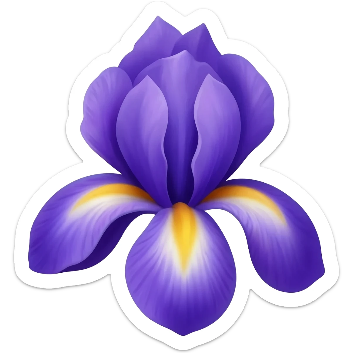 Iris sticker