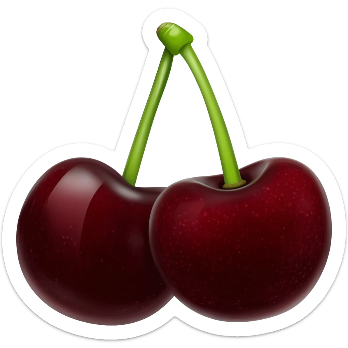 i want dark cherries with black sticker