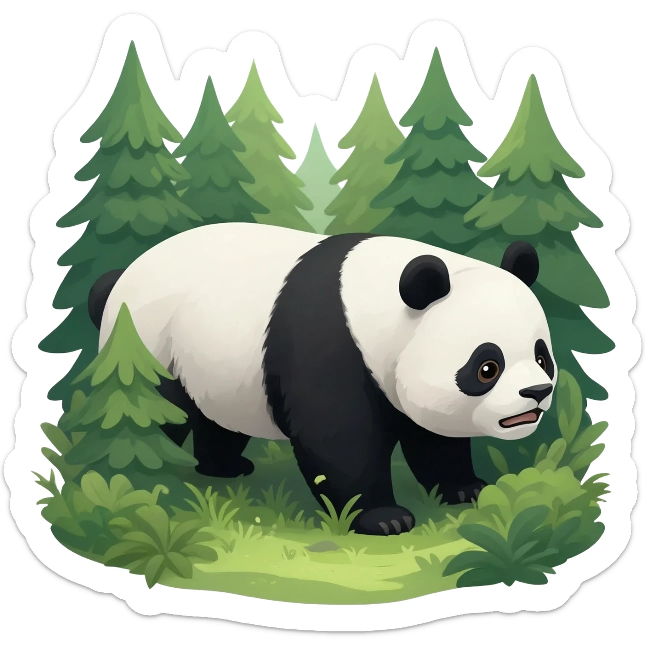 panda lurk sticker