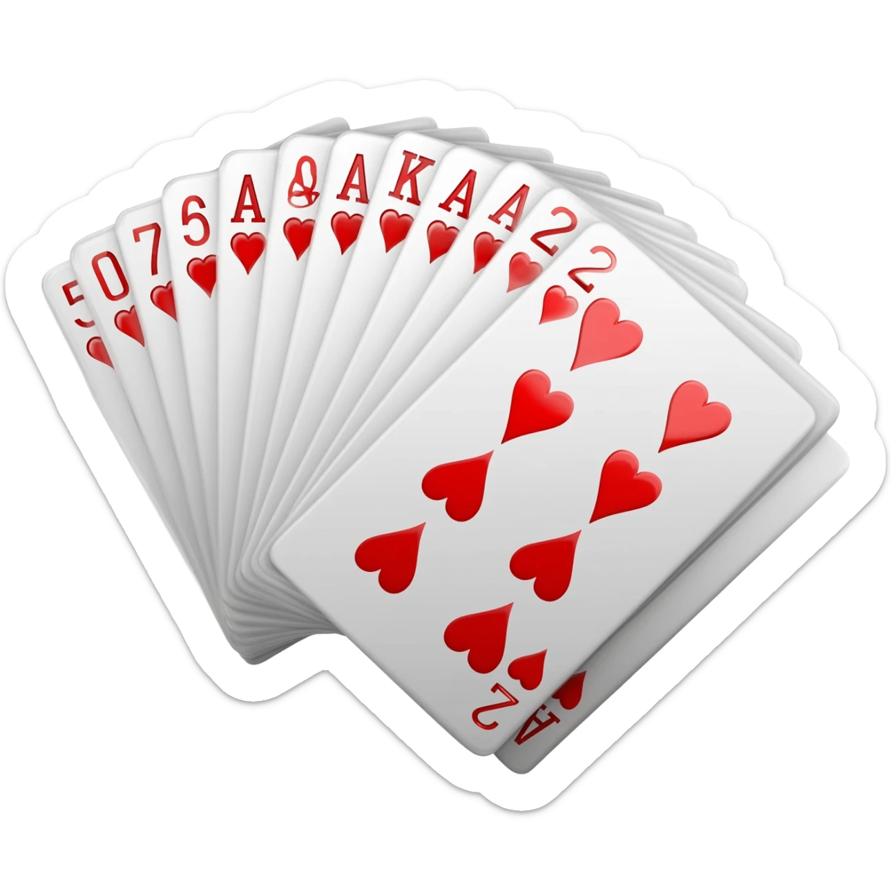 Playing Cards sset sticker