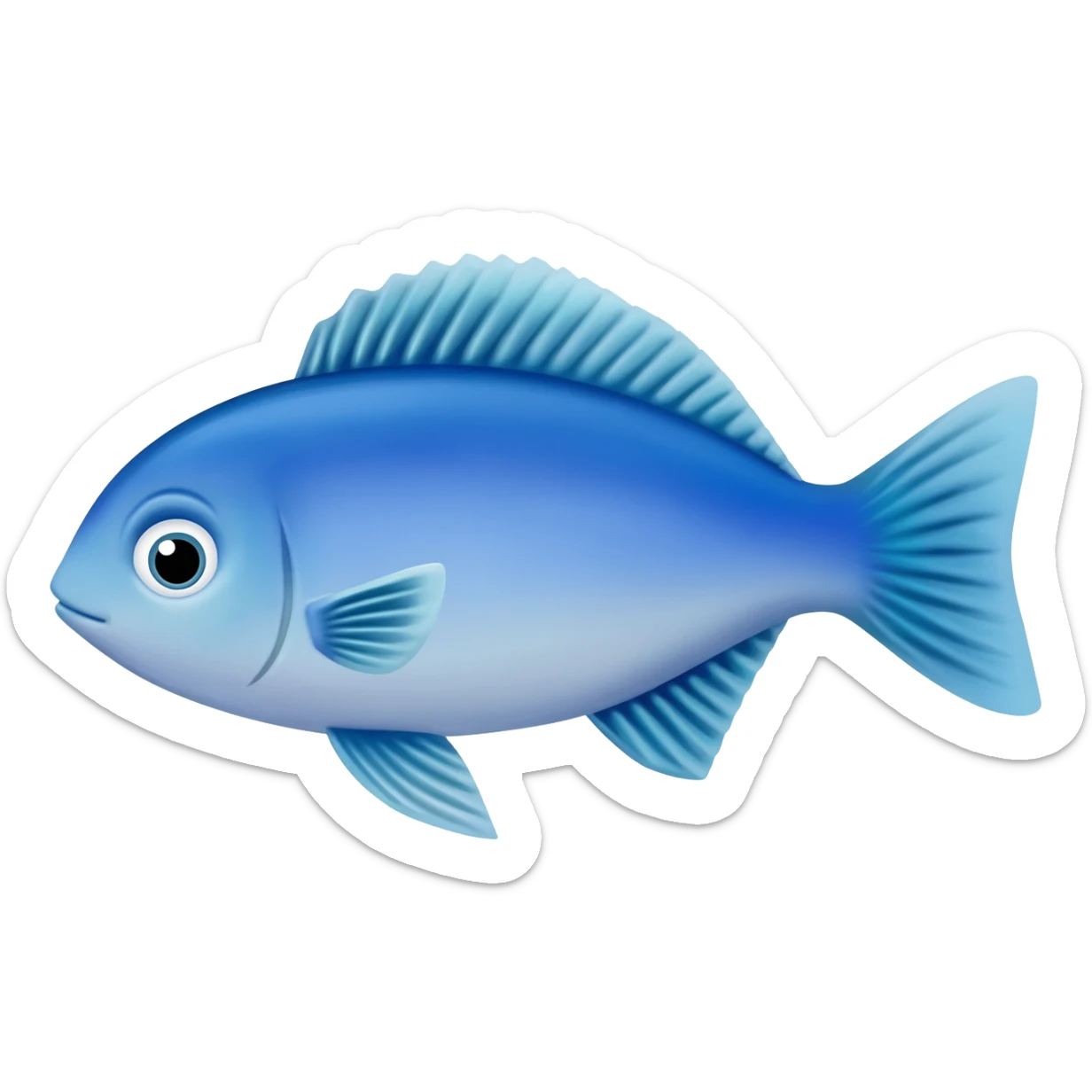 Pez de Ariel sticker