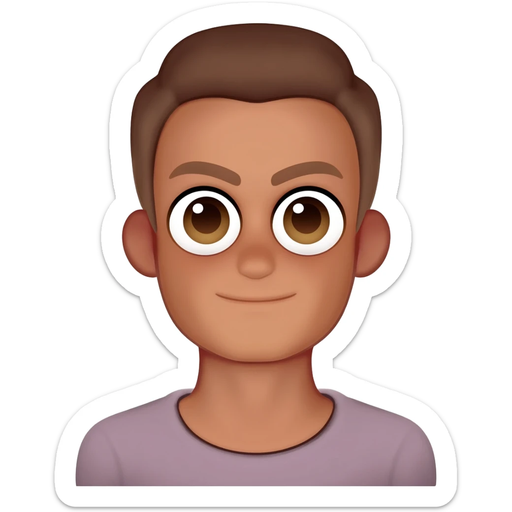 Make a emoji of the youtuber steak only head sticker