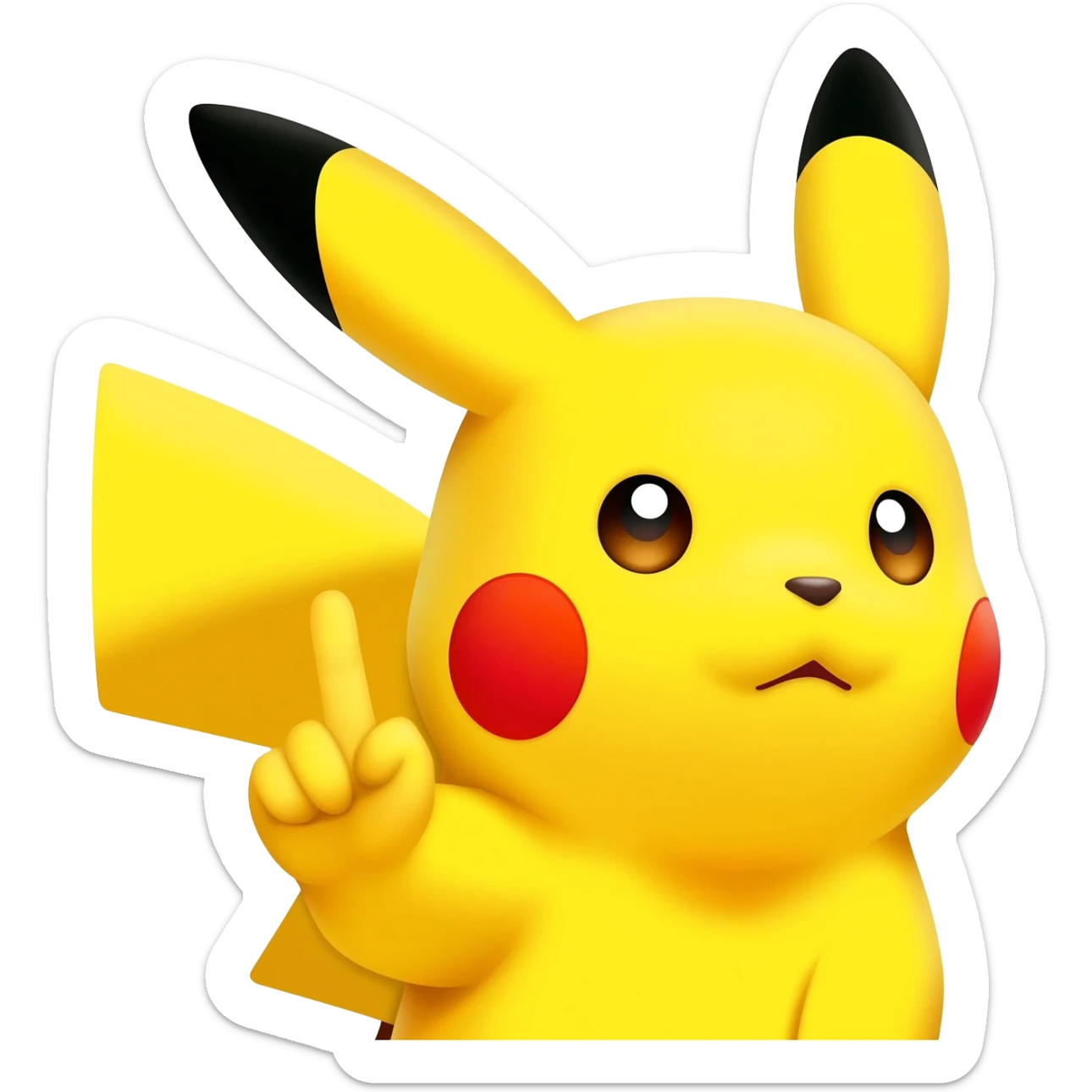 Pikachu 🖕🏻 sticker