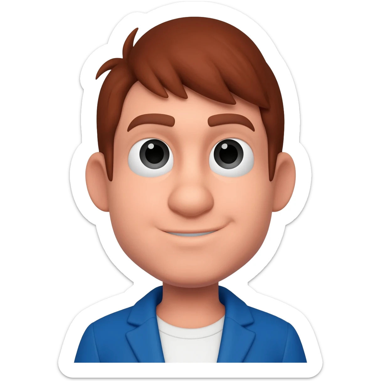 faça o personagem kiko de chaves sticker