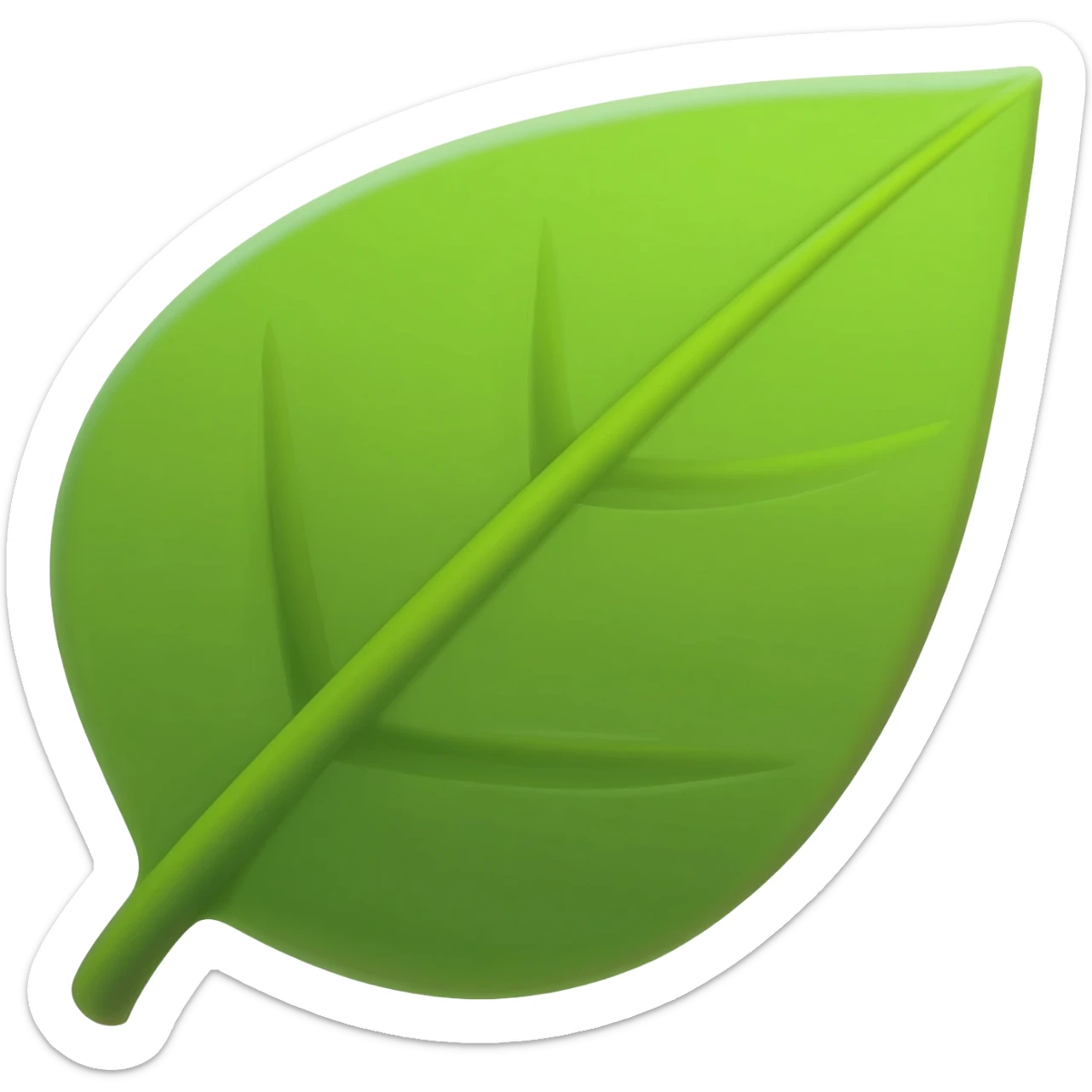 rocket-leaf sticker