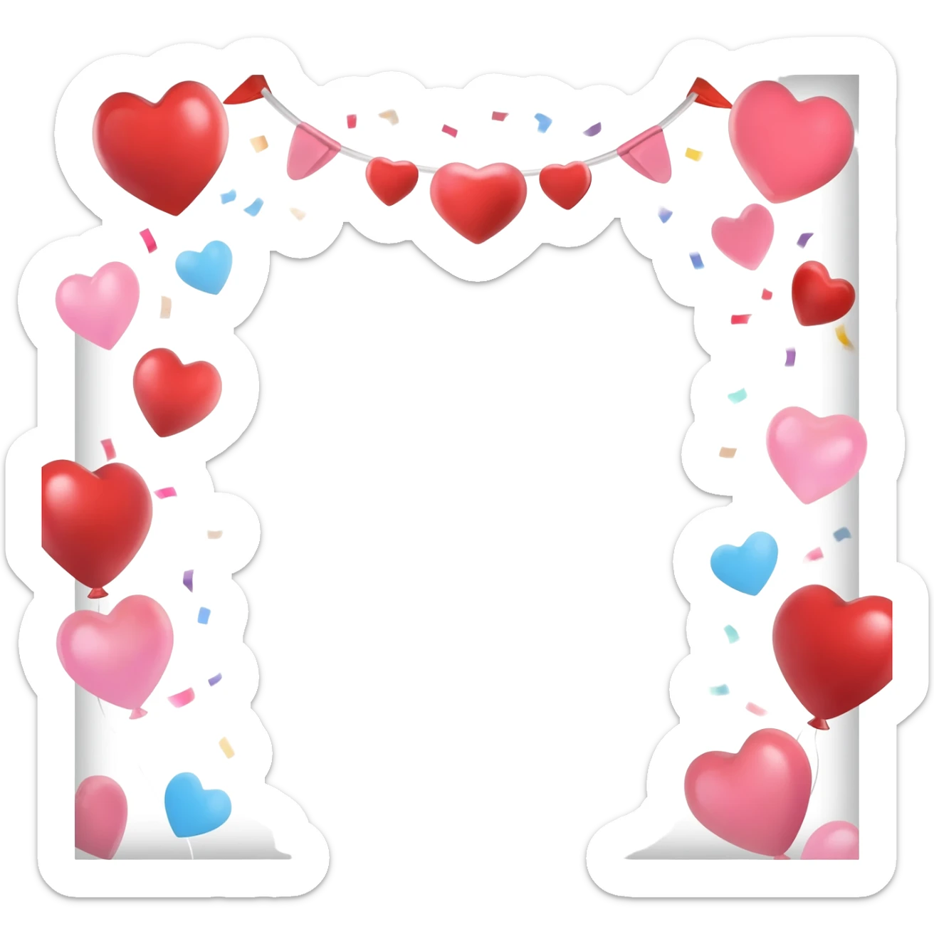 valentines heartfest sticker