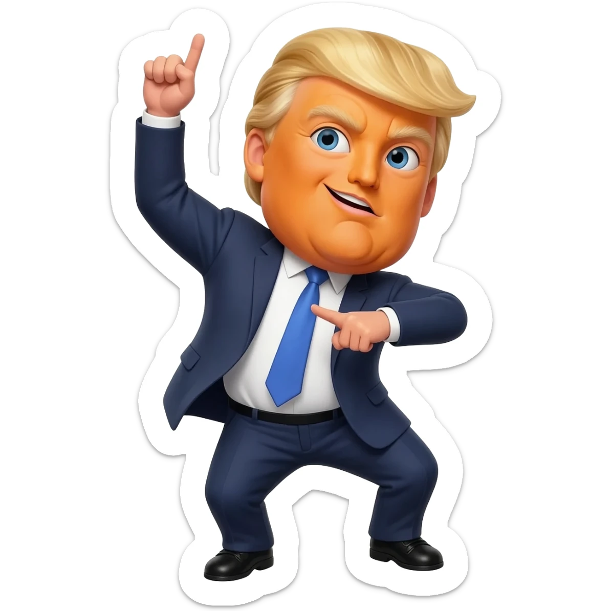 Trump Dance sticker