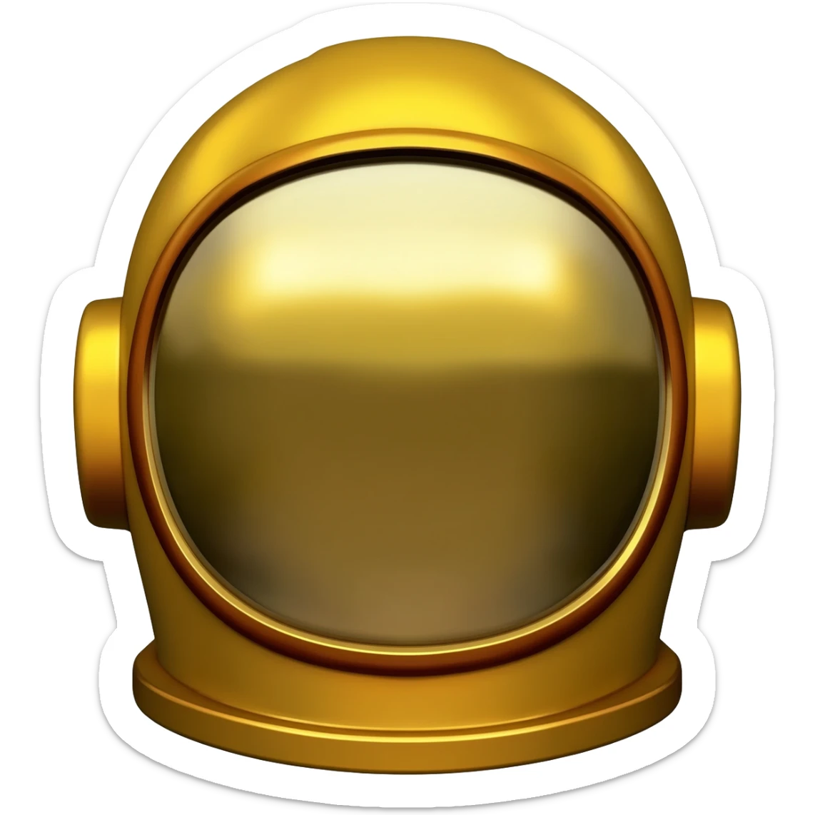 astronaut helmet sticker