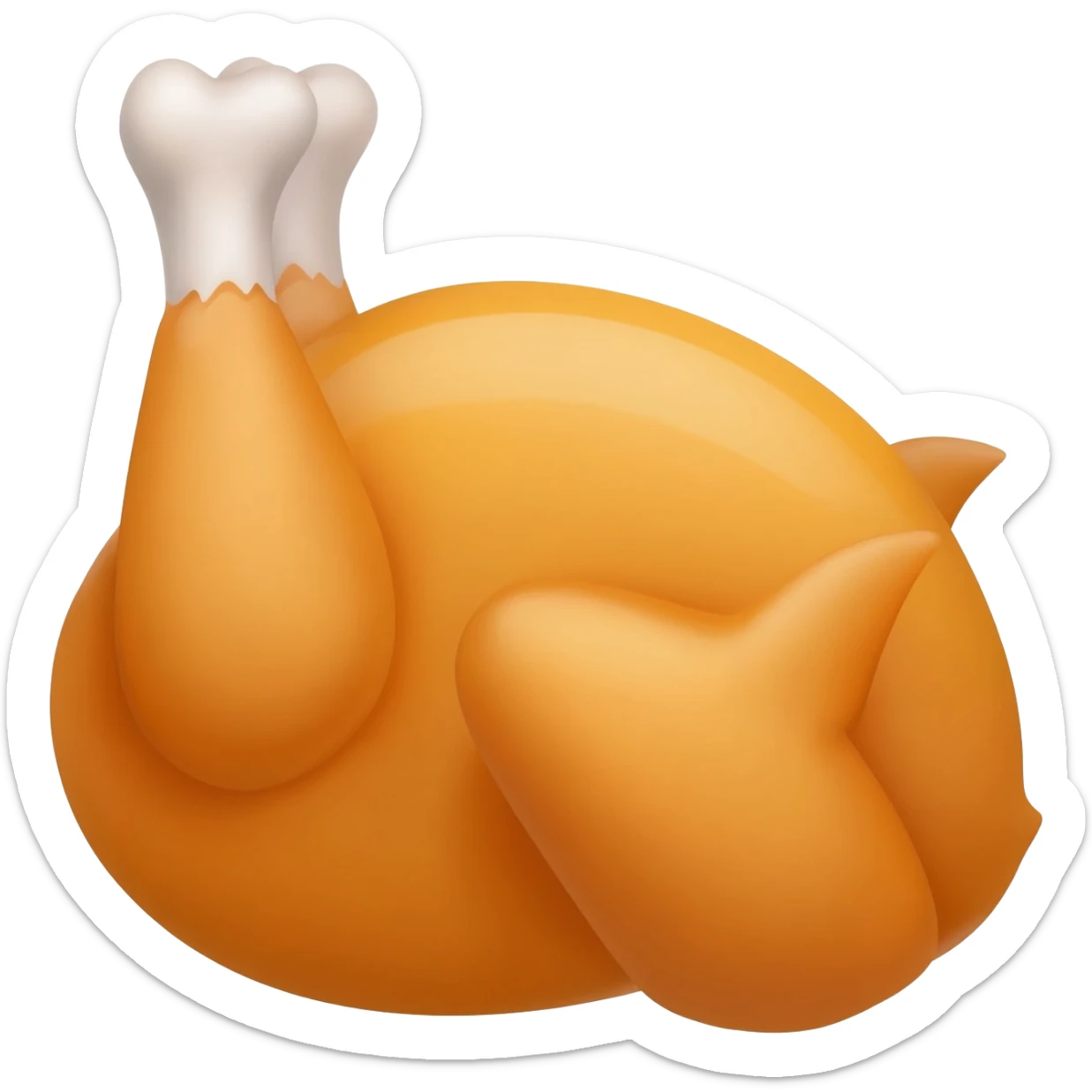 Please create my emoji channel my name channel is spring chicken fun! Chicken have оранжевый skin sticker