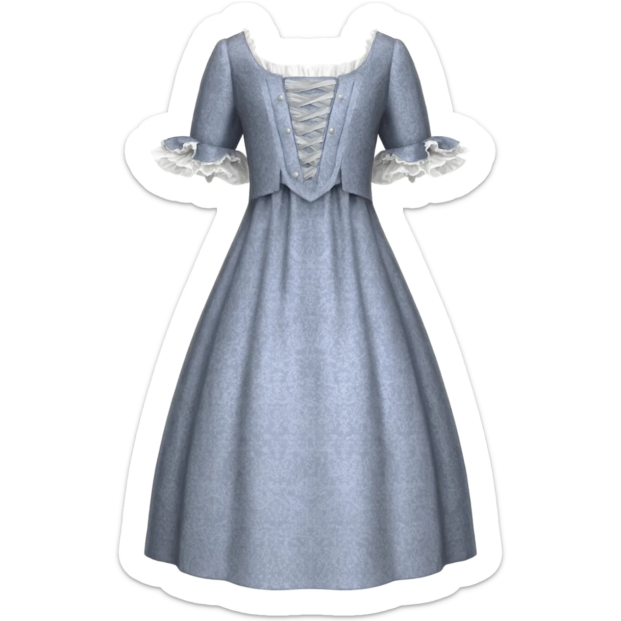 bridgerton outfit sticker