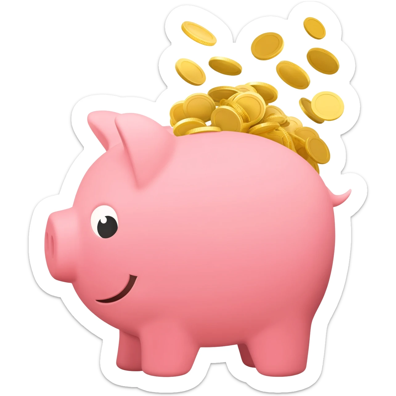 Crea un emoji sobre el ahorro sticker
