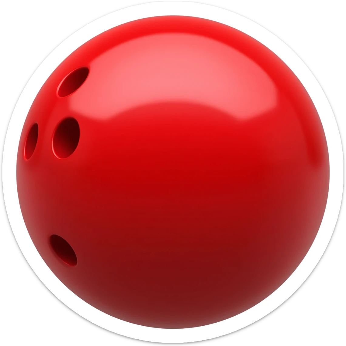bowling ball sticker